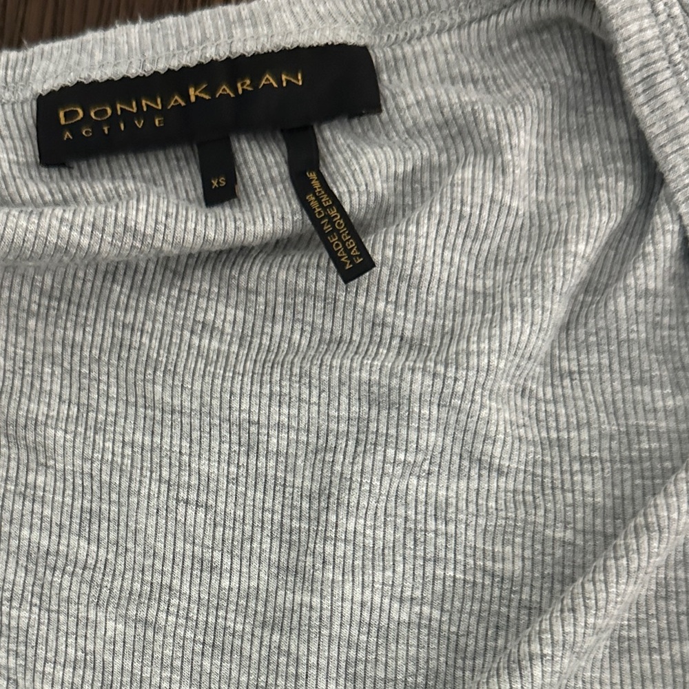 Donna Karan Active Split Back Open Front Long Dus… - image 5